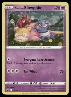 Galarian Slowpoke Promo SWSH: Sword & Shield Promo Cards SWSH126 NM - Image 1