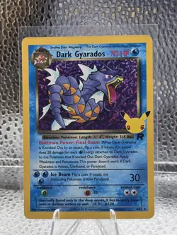 Pokemon Card - Dark Gyarados Celebrations Classic Collection 8/82 Holo - Image 1