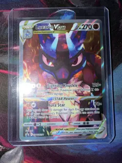 Lucario VSTAR SWSH291 SWSH: Sword & Shield Promo Cards Holo - Image 1