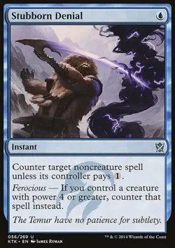 Stubborn Denial - Khans of Tarkir | MTG Card - Image 3