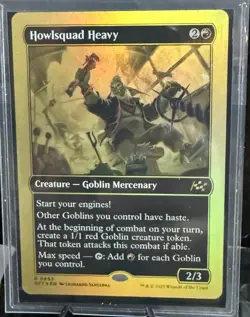 Howlsquad Heavy (First-Place Foil) 0463 - Aetherdrift Foil NM - Image 1