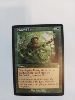 Nature's Lore (Retro Frame) Dominaria Remastered Regular - Image 1