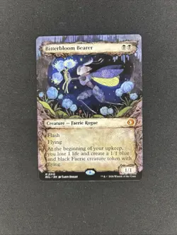 MTG Magic Lorwyn Eclipsed Bitterbloom Bearer (Showcase) Non-Foil 310 NM - Image 1