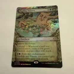 Sapling Nursery FOIL Showcase 328 Lorwyn Eclipsed ECL MTG Rare Unplayed Mint NM - Image 2