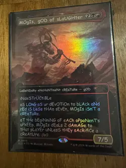 Secret Lair: sAnS mERcY Rainbow Foil NM - Image 4