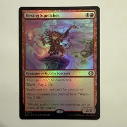 Hexing Squelcher FOIL 145 Lorwyn Eclipsed ECL MTG Rare Unplayed Mint English NM - Image 1