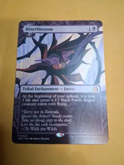 MTG Bitterblossom Wilds of Eldraine: Enchanting Tales 27 - Image 1