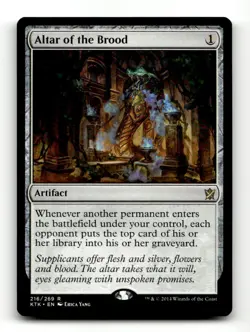 Altar of the Brood Khans of Tarkir #216 Rare - Image 1