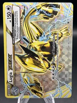 Lugia BREAK 79/124 Holo Rare XY Fates Collide Pokemon TCG - Image 1