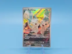 Pokemon TCG - Pachirisu Scarlet & Violet Base Set 208/198 Holo Illustration RARE - Image 2