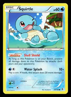 Squirtle 29/149 Common Boundaries Crossed Pokemon Card - Image 1