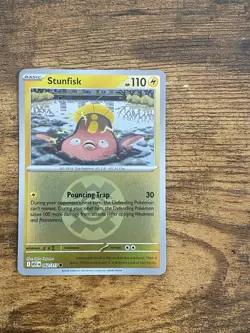 Pokemon TCG - Ascended Heroes - (Quick Ball Reverse Holo) - Stunfisk - 062/217 - Image 1
