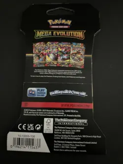 (VERY HEAVY) 33.31g Pokemon TCG Mega Evolution Sleeved Booster Pack (SEALED)✅ - Image 3