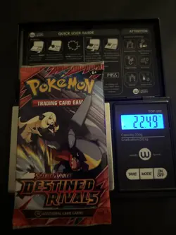 (VERY HEAVY) 22.49g Pokemon TCG Destined Rivals Booster Pack (SEALED)✅ - Image 1