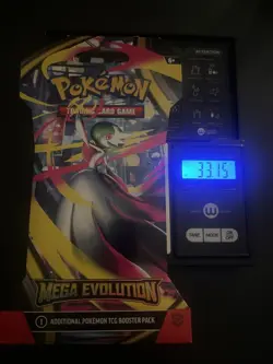 (VERY HEAVY) 33.15g Pokemon TCG Mega Evolution Sleeved Booster Pack (SEALED)✅ - Image 1