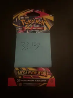 (VERY HEAVY) 33.15g Pokemon TCG Mega Evolution Sleeved Booster Pack (SEALED)✅ - Image 3
