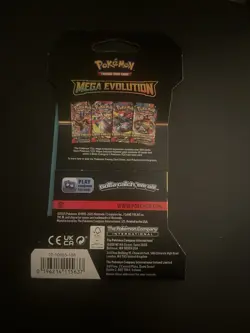 (VERY HEAVY) 33.15g Pokemon TCG Mega Evolution Sleeved Booster Pack (SEALED)✅ - Image 4