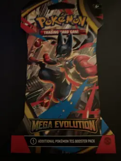 (VERY HEAVY) 33.54g Pokemon TCG Mega Evolution Sleeved Booster Pack (SEALED)✅ - Image 2
