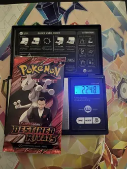 (VERY HEAVY) 22.48g Pokemon TCG Destined Rivals Booster Pack (SEALED)✅ - Image 1