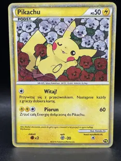 Pikachu PW Holo Pokemon 2010 World Collection Promo - Polish (US back) - Image 1