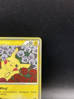 Pikachu PW Holo Pokemon 2010 World Collection Promo - Polish (US back) - Image 3