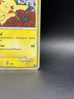 Pikachu PW Holo Pokemon 2010 World Collection Promo - Polish (US back) - Image 4