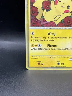 Pikachu PW Holo Pokemon 2010 World Collection Promo - Polish (US back) - Image 5