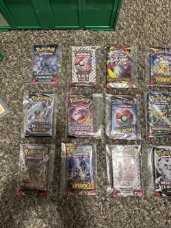 Mixed Lot 15 Pokemon TCG Booster Packs Mixed Sets Cool Lot - Image 3