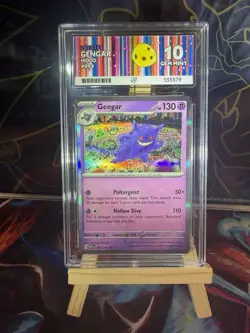 Pokemon TCG Gengar Scarlet Violet-151 094/165 Holo Rare ACE 10 - Image 1