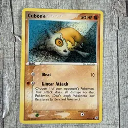 Pokemon Cubone 60/112 FireRed & LeafGreen Common Non Holo - Image 2