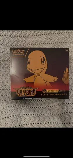 Pokemon Center Exclusive Obsidian Flames Elite Trainer Box (ETB) Sealed - Image 1