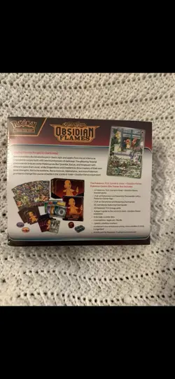 Pokemon Center Exclusive Obsidian Flames Elite Trainer Box (ETB) Sealed - Image 2