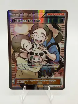 Pokemon Fan Club (106 Full Art) 106/106 Flashfire Holo - Image 1