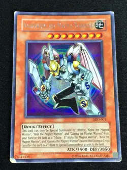 YUGIOH VALKYRION THE MAGENT WARRIOR SDD-001 SECRET (MP) - Image 1