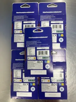 One Piece OP-14 Azure Sea' Seven Sleeved Booster Packs Lot of 5 Blisters NEW - Image 2
