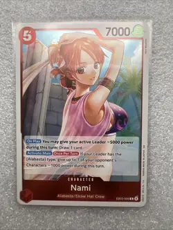 Nami (006) EB03-006 Extra Booster: One Piece Heroines Edition Foil - Image 1