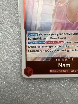 Nami (006) EB03-006 Extra Booster: One Piece Heroines Edition Foil - Image 3