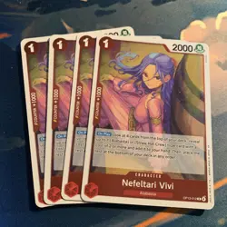 Nefeltari Vivi Playset - OP13-012 x4 - Carrying On His Will - One Piece TCG - Image 1