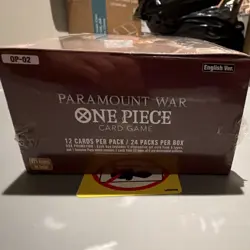 Bandai One Piece CCG Paramount War Booster Box OP-02 English 2023 - Image 3