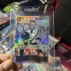 Koby EB04-044 SEC Manga Alt Art EGGHEAD CRISIS Japanese ONE PIECE Card 2026 NM - Image 1