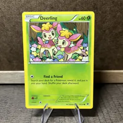 Deerling 8/124 - Fates Collide - Common - Pokemon Card TCG - Image 1
