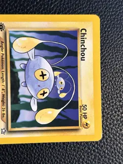 Rare Chinchou 55/111 1st Edition Pokemon Card Neo Genesis NM - Image 2
