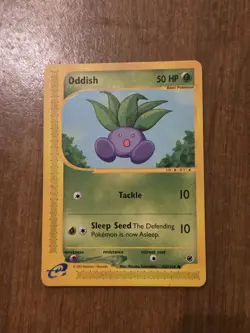 Oddish 2002 Collectible Pokemon Trading Card - Image 1