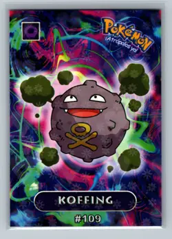 Pokemon Card - Koffing #109 - Holo - Image 1
