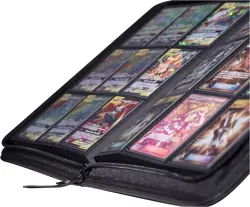 TopDeck 500 Card Ringless Zip Binder Pro - 9-Pocket Pages Side Load Sleeve TCG - Image 5