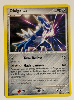 Dialga Lv 68 16/106 Great Encounters Pokemon Card - Image 1