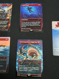 Magic the Gathering Secret Lair - Jaws: Terror of Amity Island - Non-Foil - Image 4