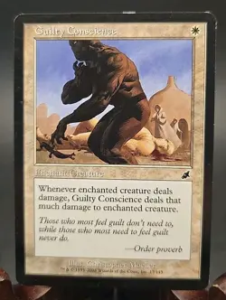 Guilty Conscience Scourge MTG Regular Moderately Played - Image 1