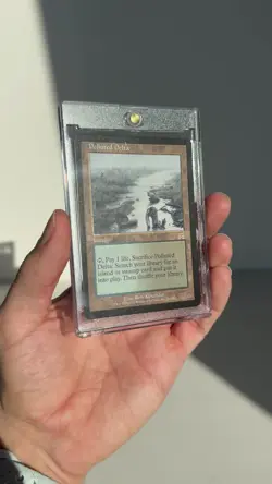 RARE Polluted Delta #321 (Onslaught) Near Mint MTG (Magic the Gathering) - Image 2