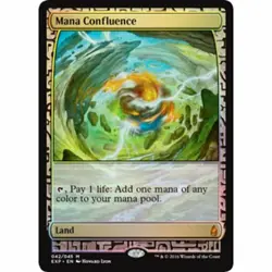 Confluence de Mana PREMIUM / FOIL - English Zendikar Expeditions Magic Mtg NM- - Image 1